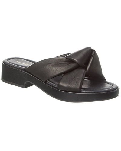INTENTIONALLY ______ Romi Leather Sandal - Black