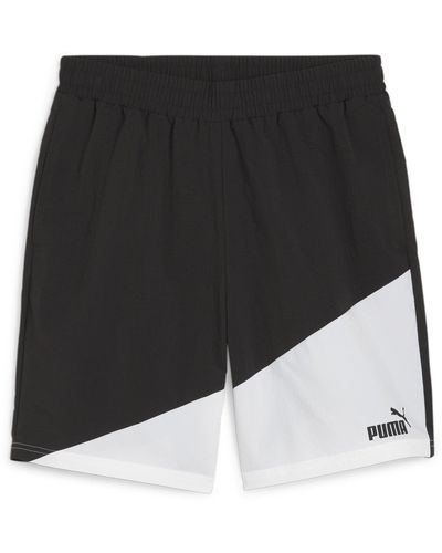 PUMA Essentials Woven 9" Cargo Shorts Black