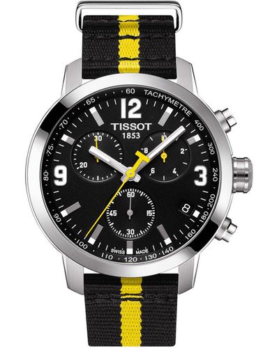 Tissot 42mm Quartz Watch - Metallic