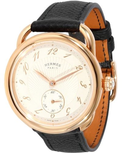 Hermès Arceau Ecuyere Ar6.670.221.mn0 Watch - Metallic