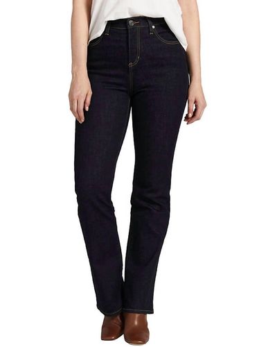 Jag High Rise Phoebe Boot Cut Jeans - Blue