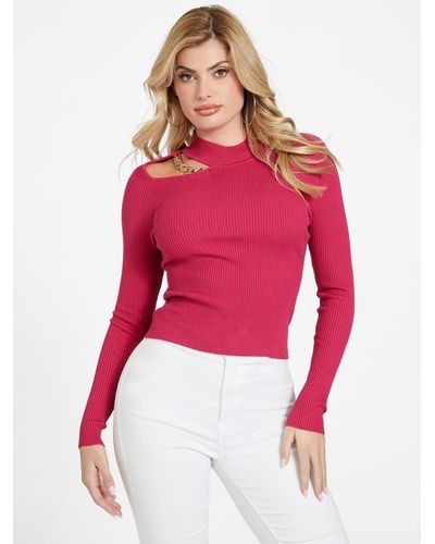 Guess Factory Mitchelle Sweater - Red