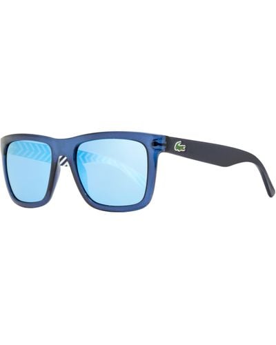 Lacoste Rectangular Sunglasses L750s Blue 54mm - Black