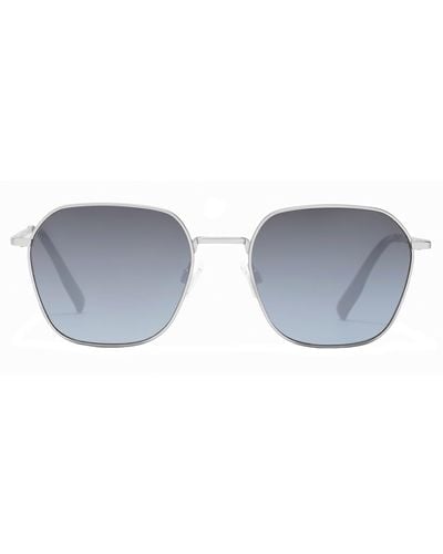 Hawkers Rise Hris23slmr Slmr Geometric Sunglasses - Black