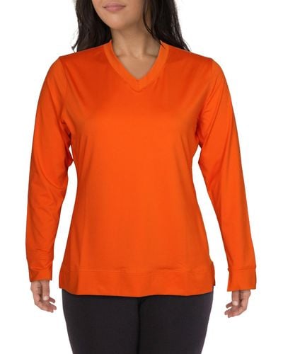 Fila Core Tennis Fitness Shirts & Tops - Orange