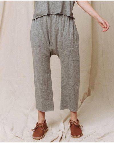 The Great Jersey Crop Pant - Natural