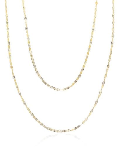 The Lovery Sparkle Chain Necklace - Multicolor