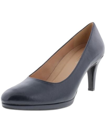 Naturalizer Michelle Padded Insole Slip On Pumps - Blue