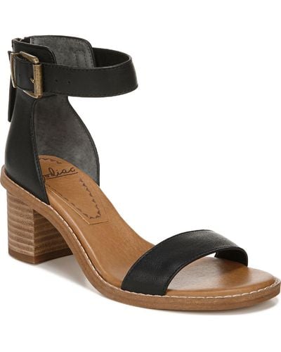 Zodiac Ilsa Ankle Strap Heel Sandals - Black