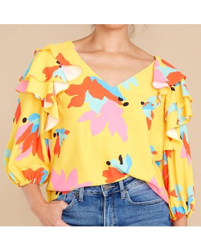CROSBY BY MOLLIE BURCH Knox Blouse - Blue