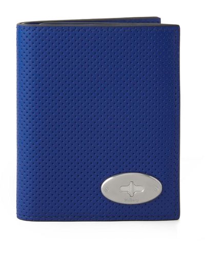 Mulberry Trifold Wallet - Blue