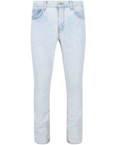 Off-White c/o Virgil Abloh Diag Pocket Skinny Jeans - Blue