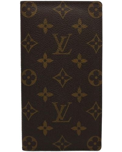 Louis Vuitton Canvas Wallet (pre-owned) - Black