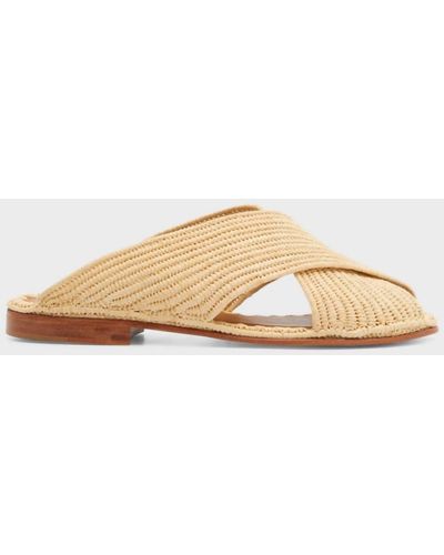 Carrie Forbes Arielle Sandal In Natural - White