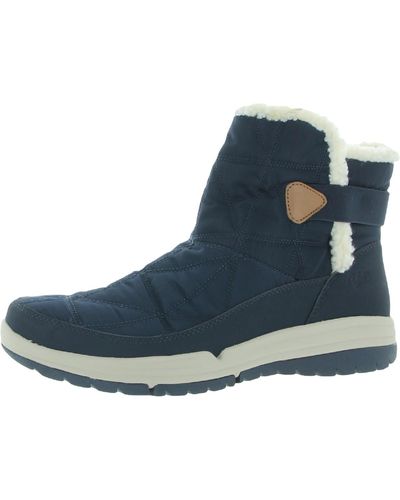 Ryka Aubonne Gore Quilted Ankle Winter & Snow Boots - Blue