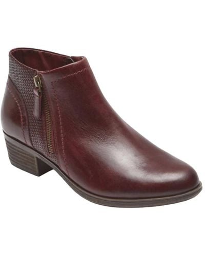 Cobb Hill Oliana Ankle Boots - Brown