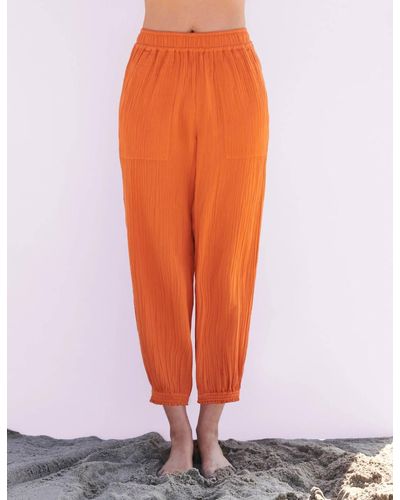 Sundry Easy Pocket Pant - Orange