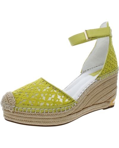 Marsha closed store toe espadrille wedges