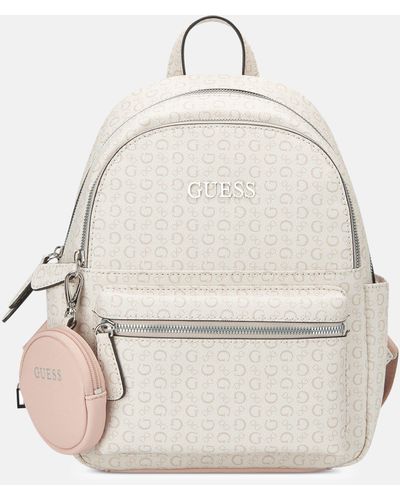 Guess Factory Benfield Logo Backpack - Natural