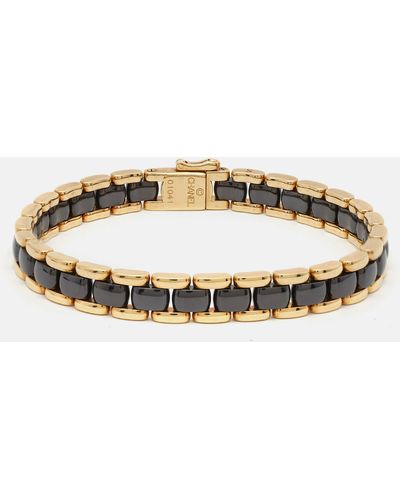 Chanel Ultra Ceramic 18k Gold Bracelet - Metallic