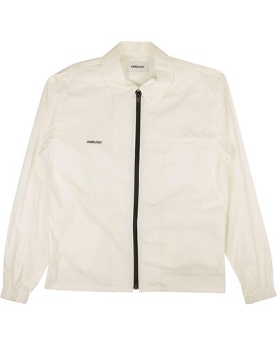 Ambush Zip Pocket Shirt Jacket - Natural