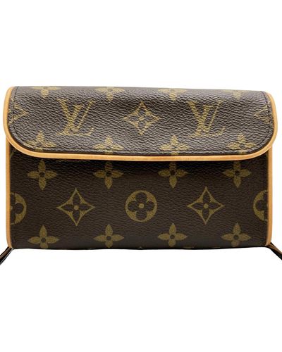 Louis Vuitton Florentine Canvas Shoulder Bag (pre-owned) - Brown