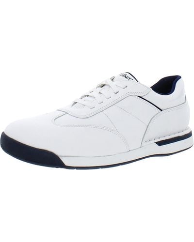 Rockport 7200 Plus Leather Walking Athletic And Training Shoes - White