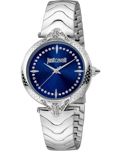 Just Cavalli 32mm Quartz Watch - Blue