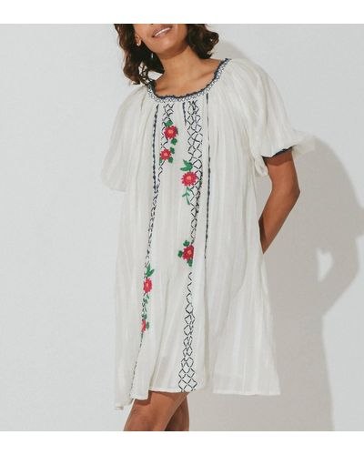 Cleobella Farida Mini Dress - White