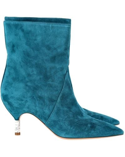 Gabriela Hearst Mariana Ankle Boots - Blue