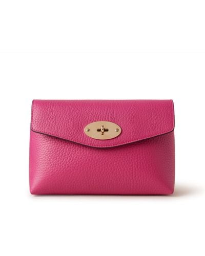 Mulberry Darley Cosmetic Pouch - Pink