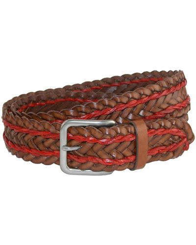 CrookhornDavis Torino Twin Lace Braided Belt - Multicolor