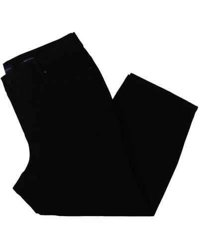 Charter Club Tummy Slimming Stretch Capri Jeans - Black