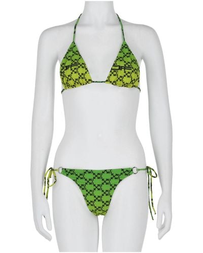 Off-White c/o Virgil Abloh Monogram Bikini Set - Green
