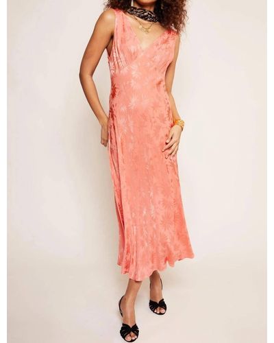 RIXO London Sandrine Dress - Pink