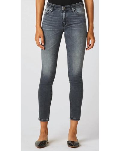 Hudson Jeans Nico Mid-rise Skinny Ankle Jeans - Blue