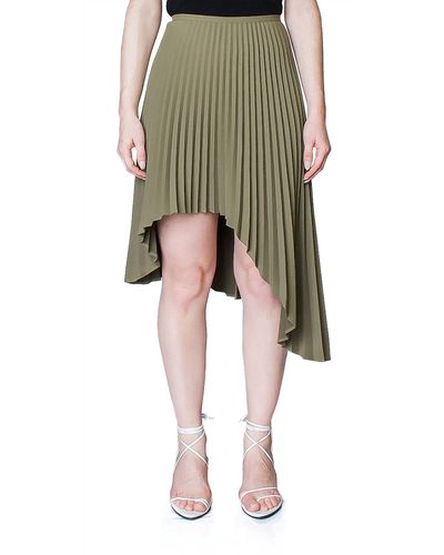 Beaufille Crassula Pleated Skirt - Green