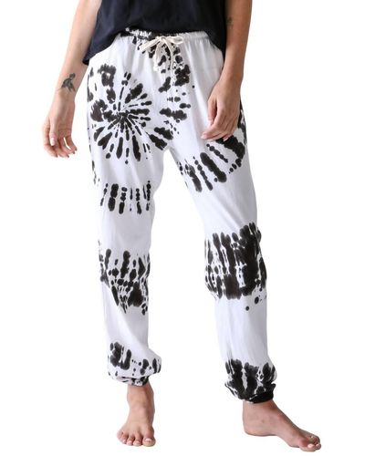 Electric and Rose Garbo jogger - White