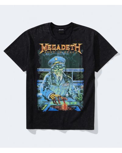 Aéropostale Megadeth Rust - Black