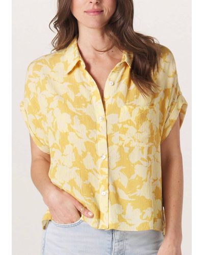 The Normal Brand Ezra Shirt - Yellow