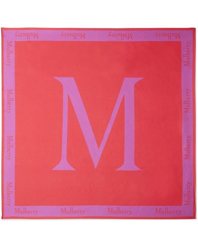 Mulberry Letter Square - Pink