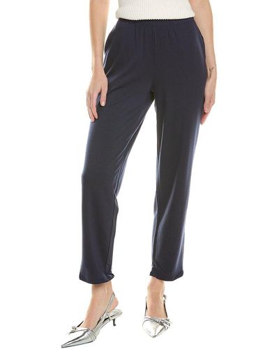 Eileen Fisher Tapered Ankle Pant - Blue