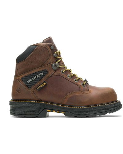 Wolverine Hellcat Ultraspring 6" Cm Carbonmax Work Boot - Extra Wide - Brown
