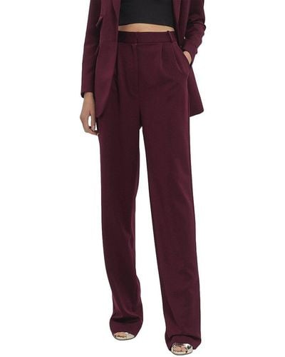 BGL Wool-blend Trouser - Purple