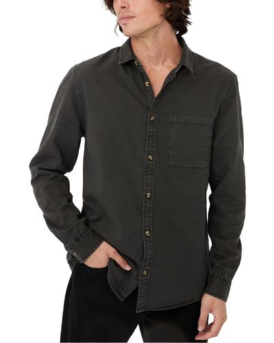 Cotton On Woven Long Sleeves Button-down Shirt - Natural