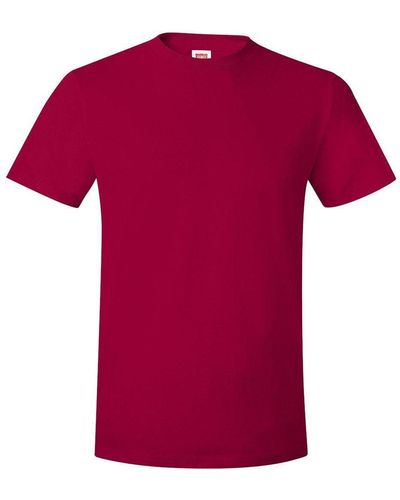 Hanes Perfect-t T-shirt - Red