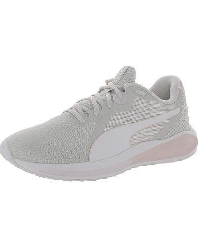 PUMA Twitch Runner Workout Lifestyle Running Shoes - Gray