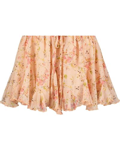 Bishop + Young Good Vibrations Summer Flare Skirt - Brown