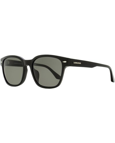Longines Rectangular Sunglasses Lg0015h 01a 56mm - Black