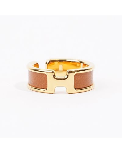 Hermès Olympe Ear Cuff Gold Plated - Metallic